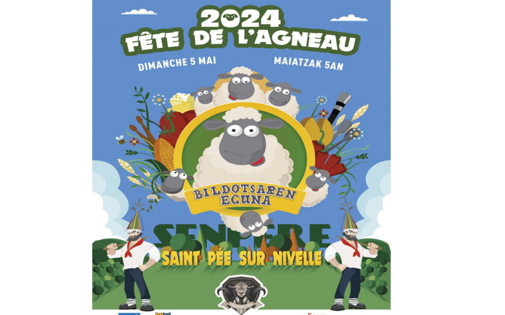 Fête de l'agneau à saint pée sur nivelle au pays basue