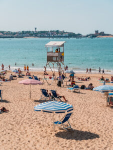 plage de saint jean de luz au pays basque